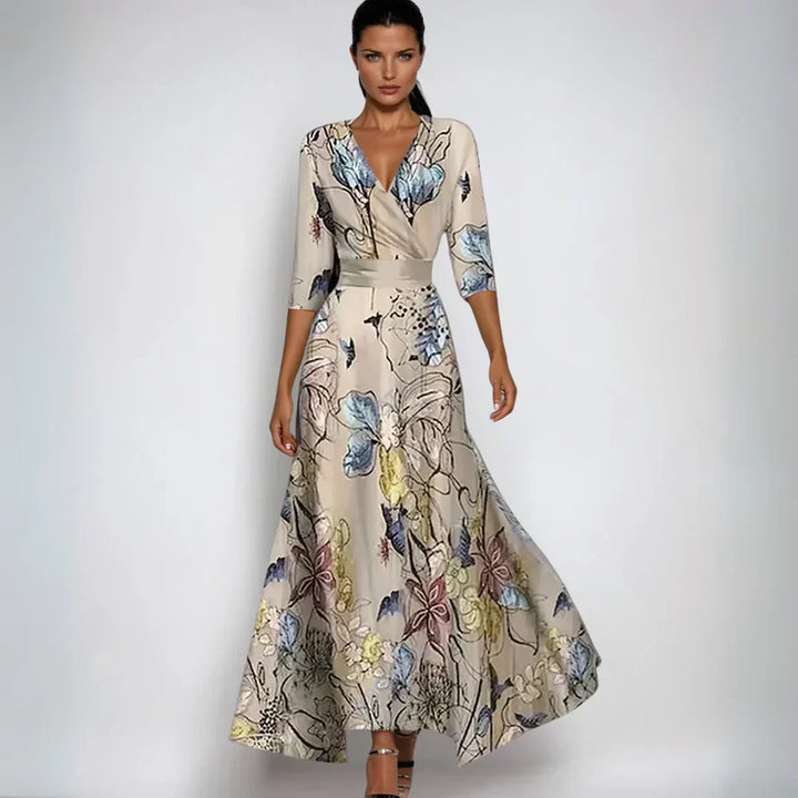Donna - Elegant Floral Dress