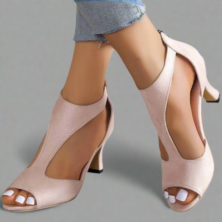 Brooklyn™ | Stylish zipper sandals