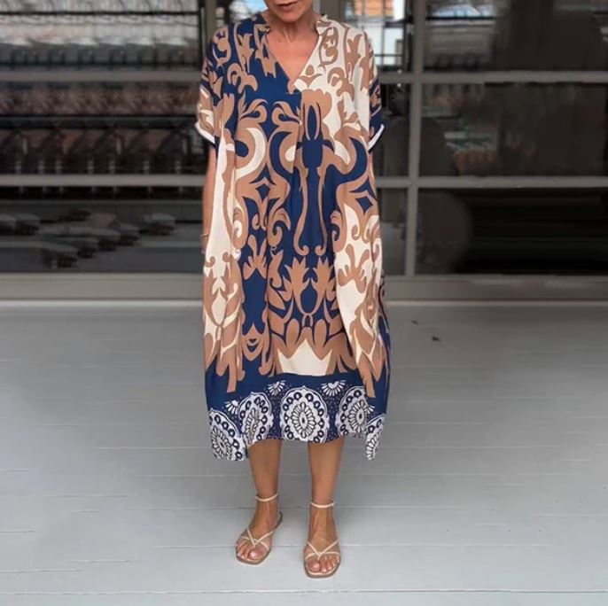 Odette - Elegant V-neck dress