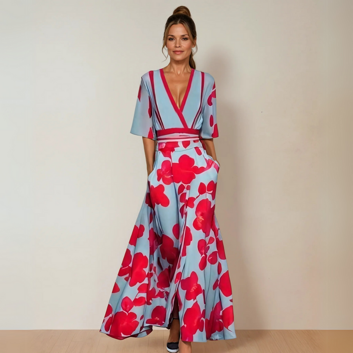 Amara | Classic Floral Gowns