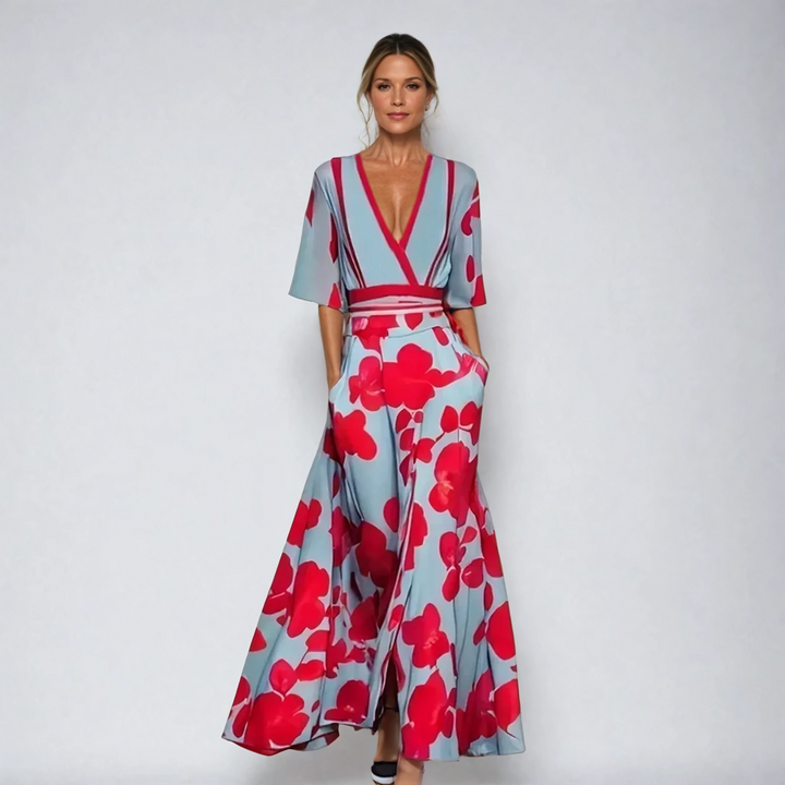 Amara | Classic Floral Gowns