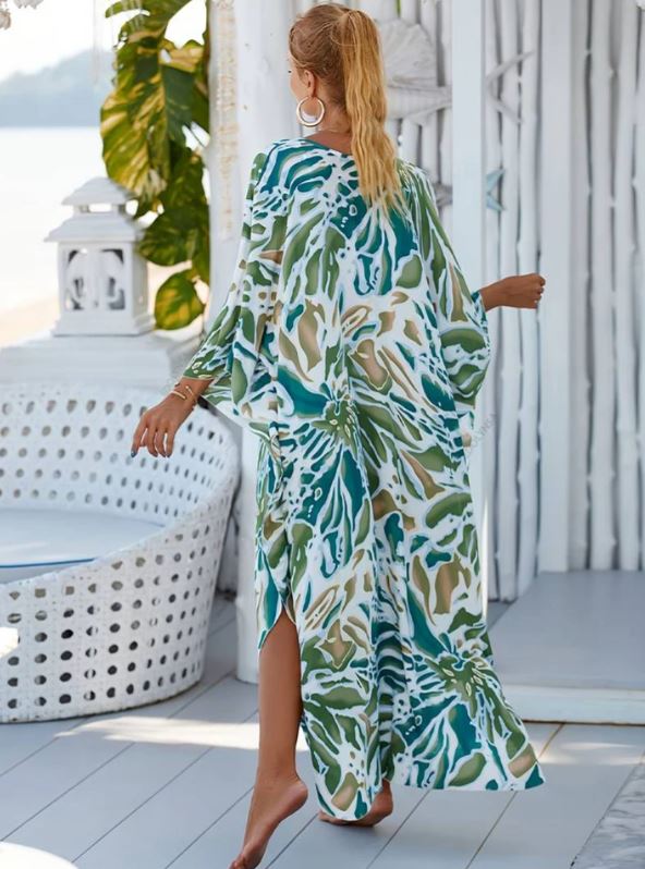 Gabby – Elegant Tropical Dress