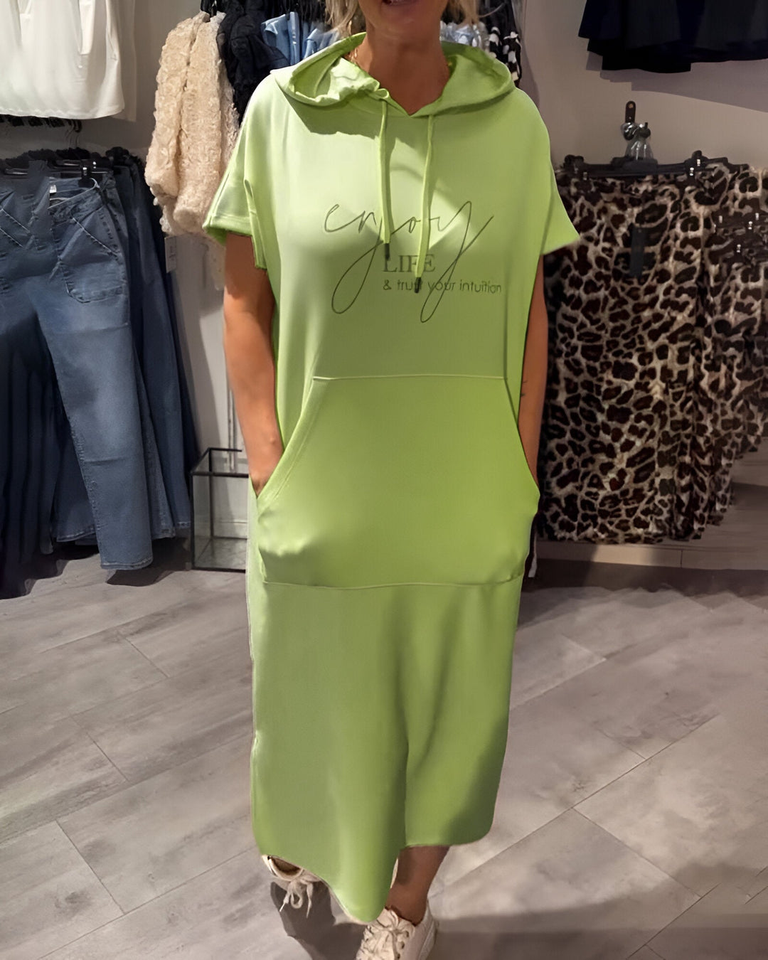 Amira - Stylish Sweatshirt Dress