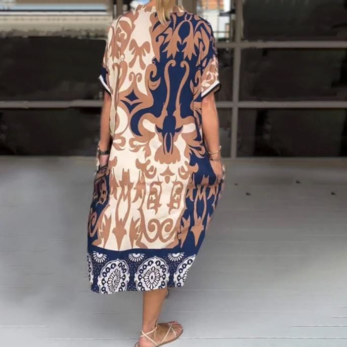 Odette - Elegant V-neck dress