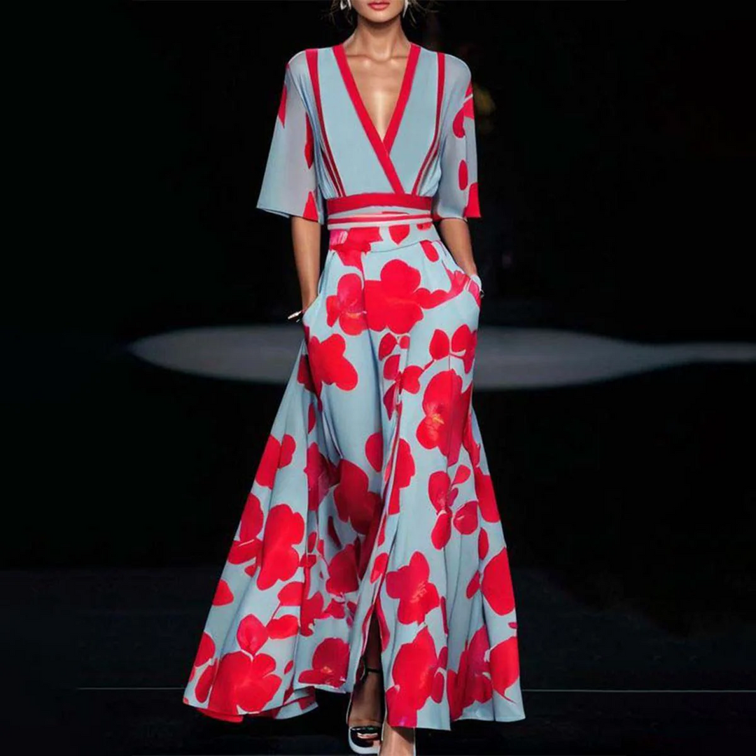 Amara | Classic Floral Gowns