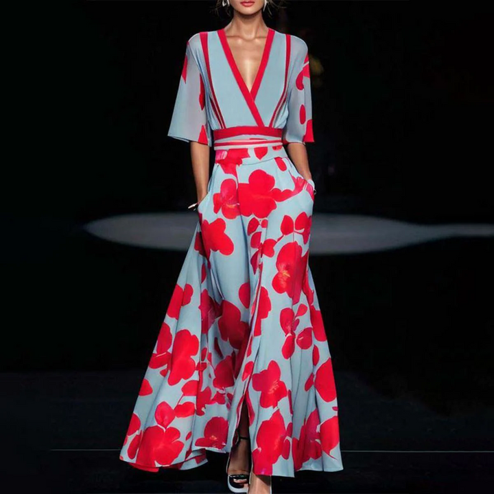 Amara | Classic Floral Gowns