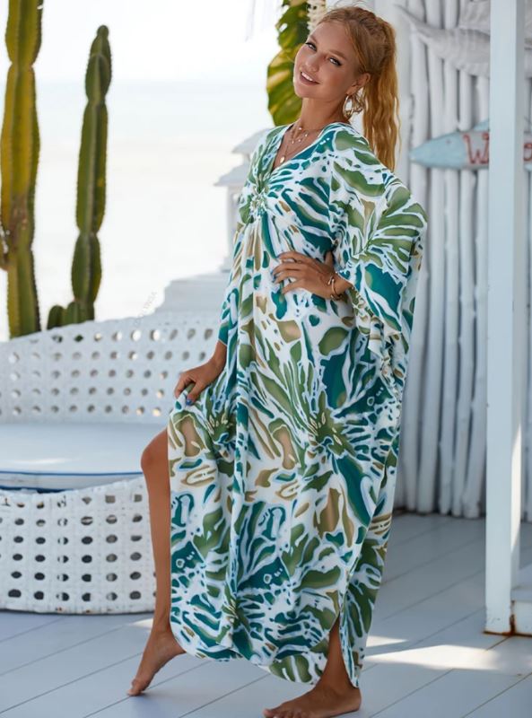 Gabby – Elegant Tropical Dress