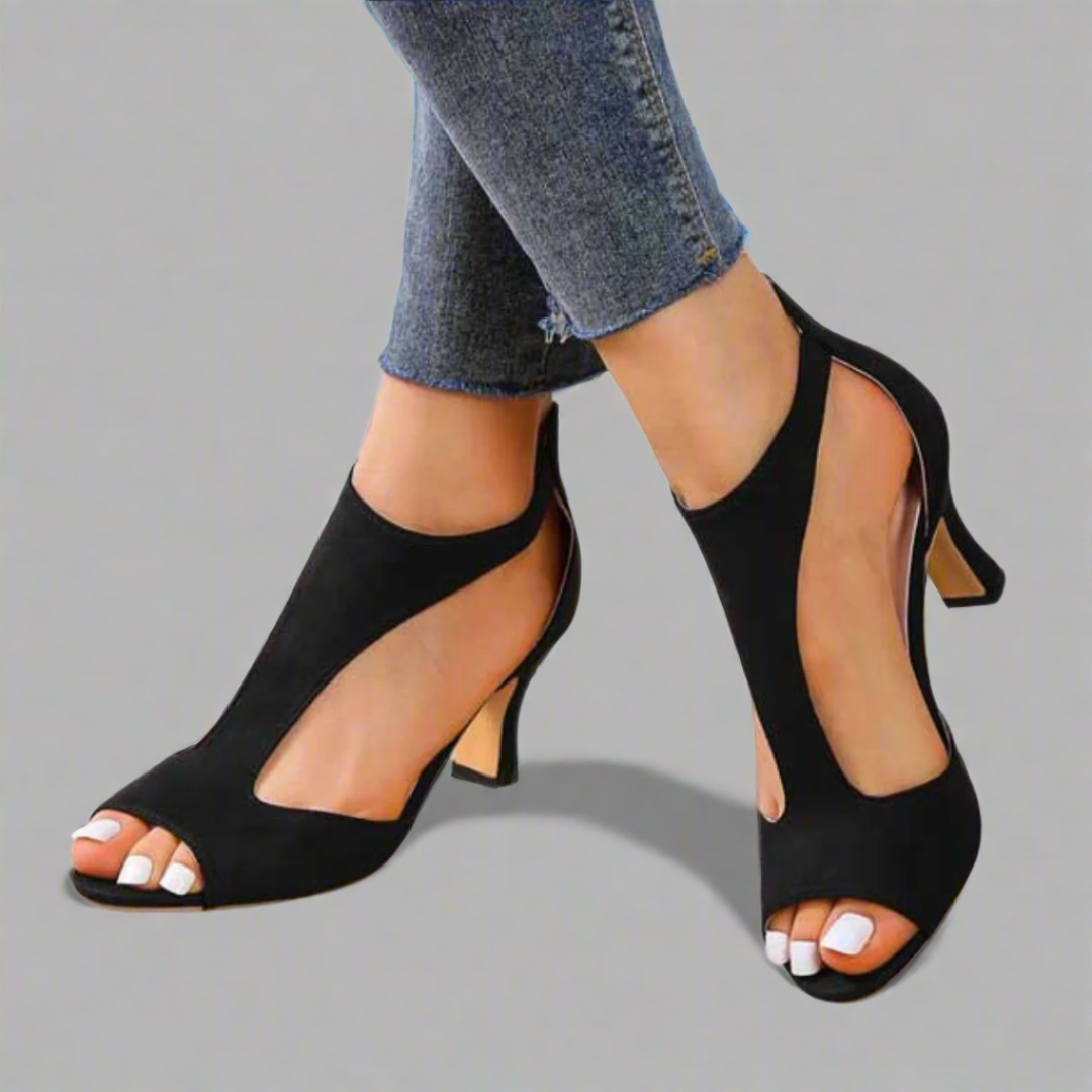 Brooklyn™ | Stylish zipper sandals