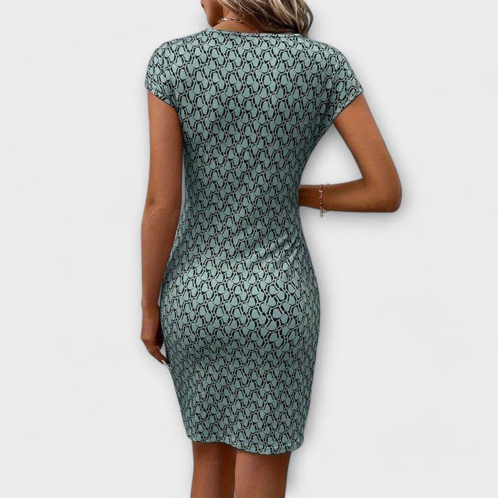 Patricia - Short Sleeve Tulip Dress