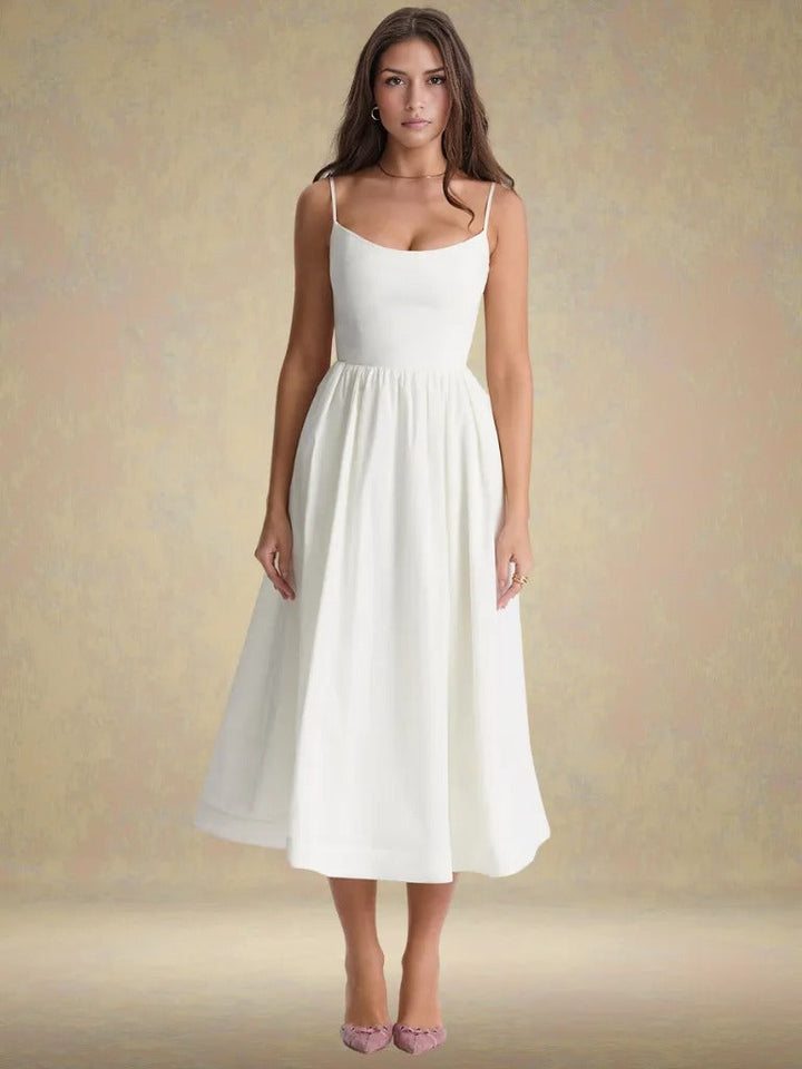ELARA BLOOM MIDIKLEID DRESS