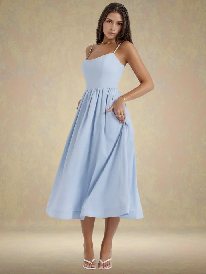 ELARA BLOOM MIDIKLEID DRESS