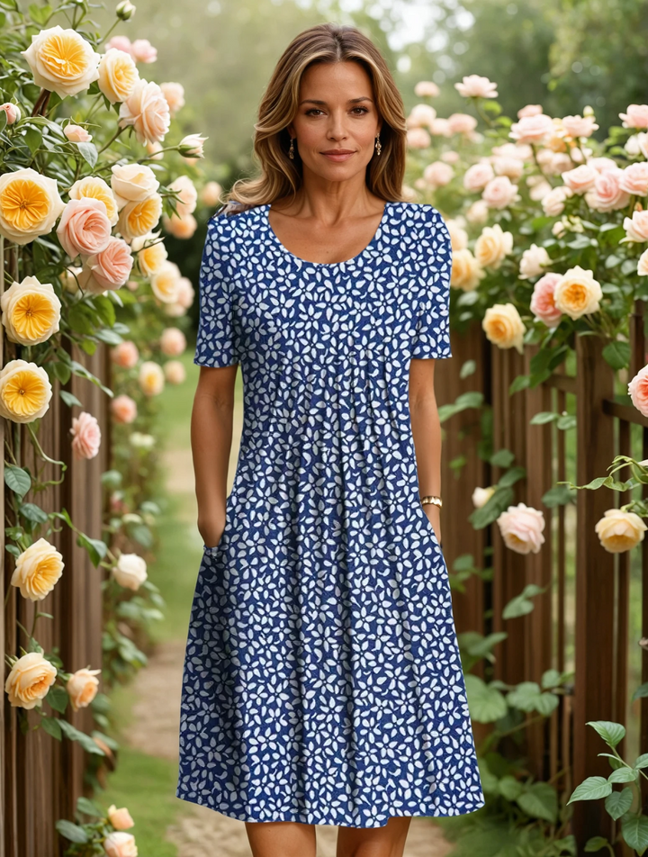 MARGA | Elegant dress with belly coverage
