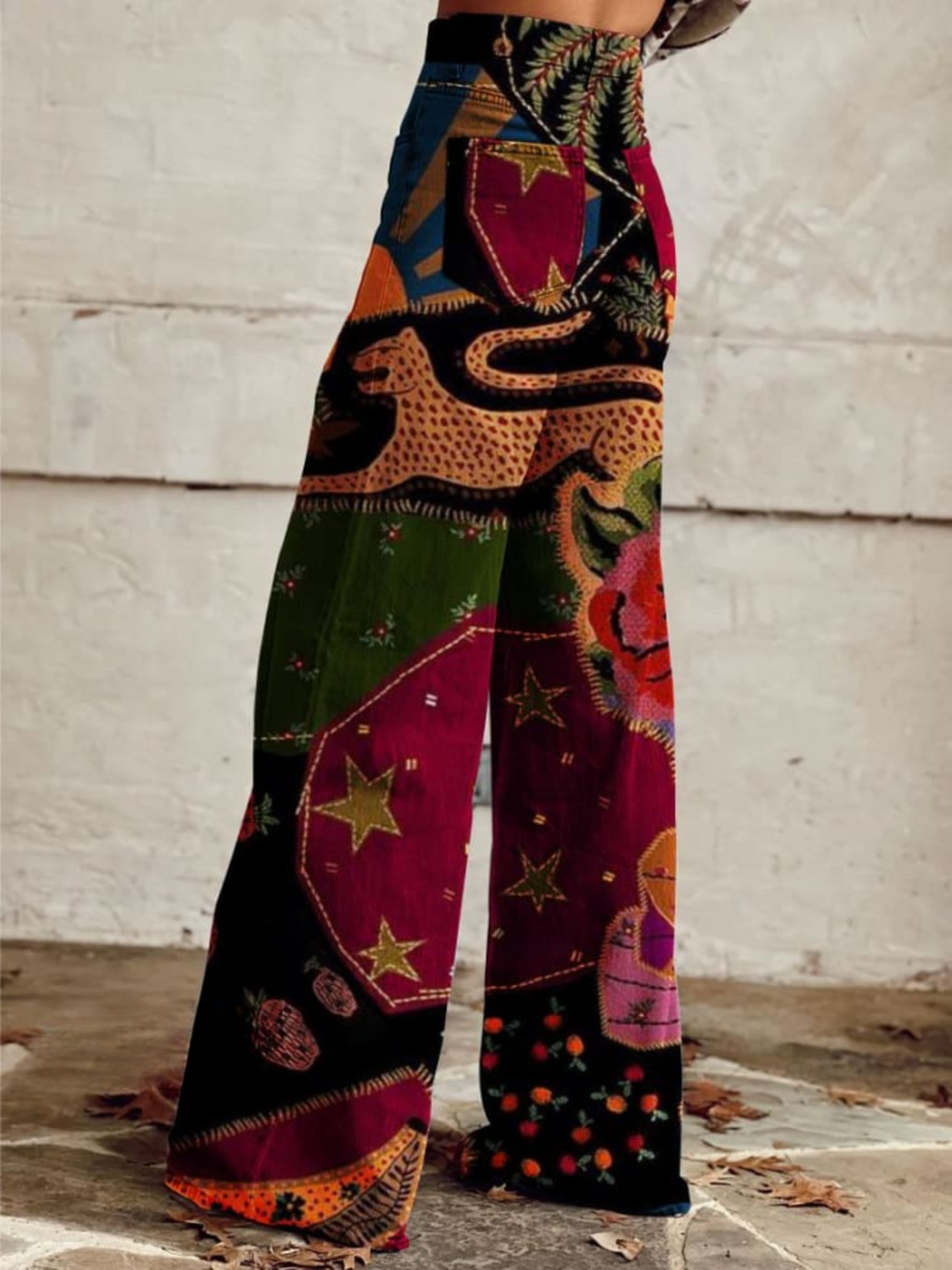 LÉNA | Elegant and Comfortable Vintage Boho Pants