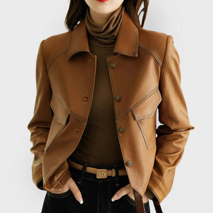 Bellini | Leather jacket for spring