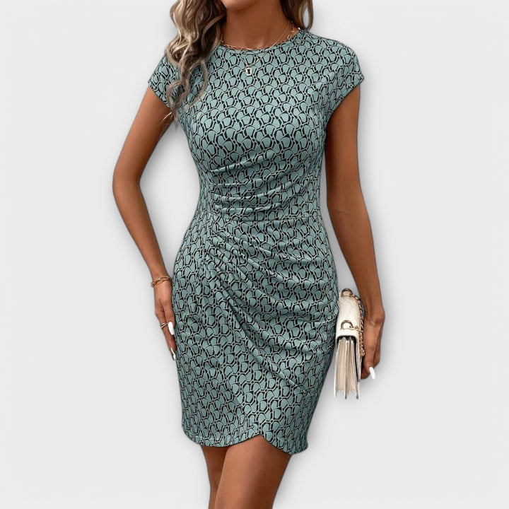 Patricia - Short Sleeve Tulip Dress