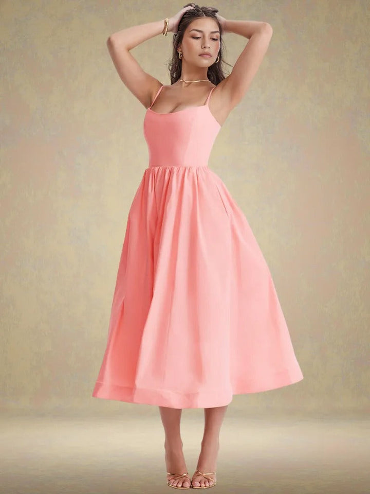 ELARA BLOOM MIDIKLEID DRESS