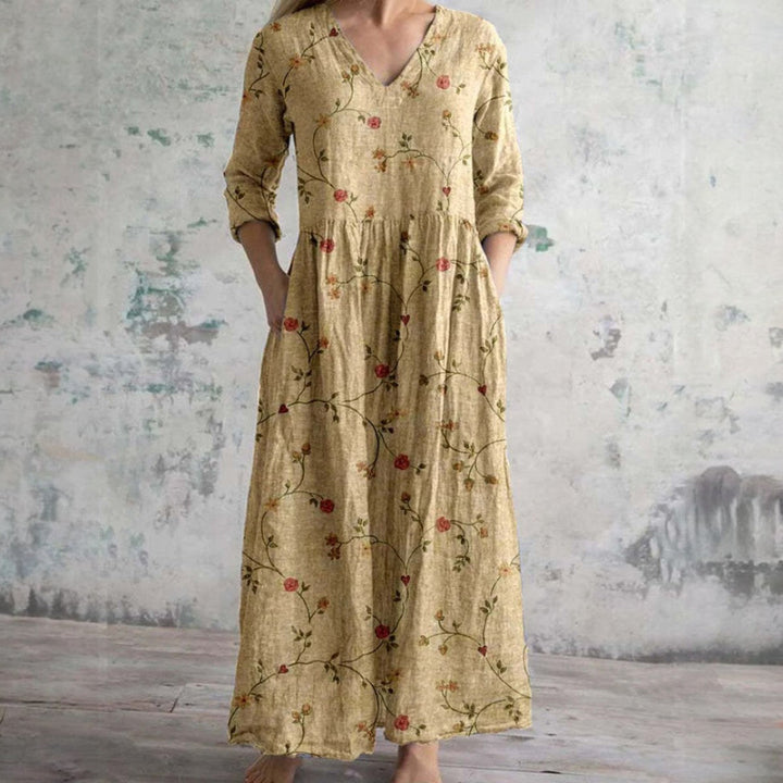 Carmina - Elegant floral dress