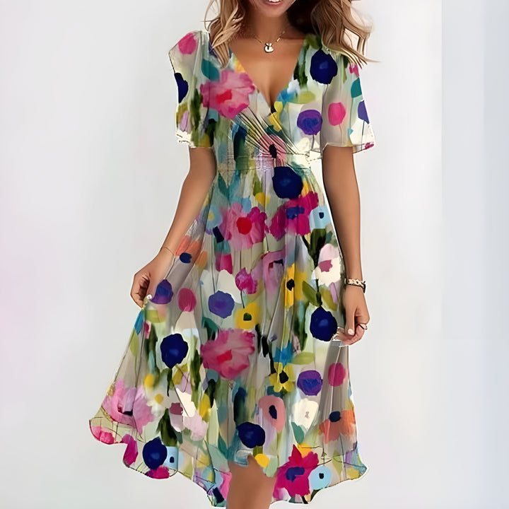 Krissie – Light Floral Dress