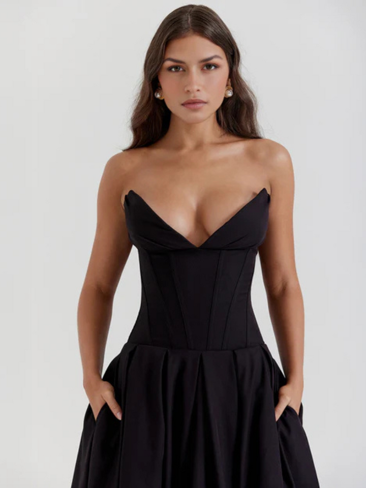 THE LA LUMIÈRE MIDIKLEID DRESS