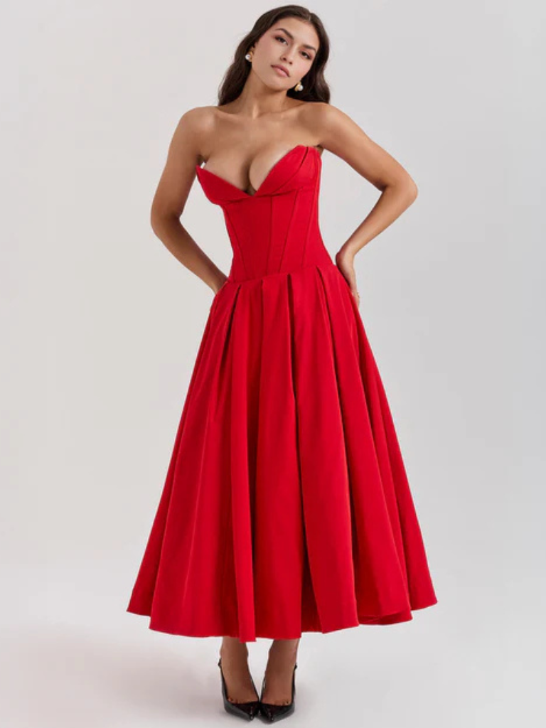 THE LA LUMIÈRE MIDIKLEID DRESS