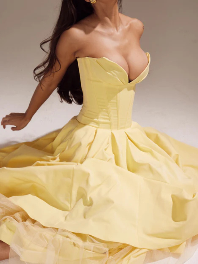 THE LA LUMIÈRE MIDIKLEID DRESS