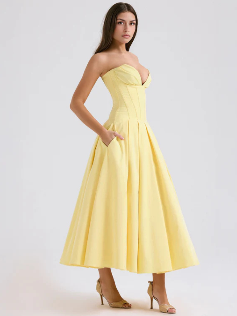 THE LA LUMIÈRE MIDIKLEID DRESS