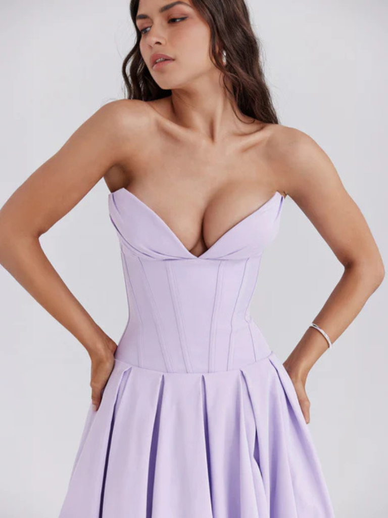 THE LA LUMIÈRE MIDIKLEID DRESS