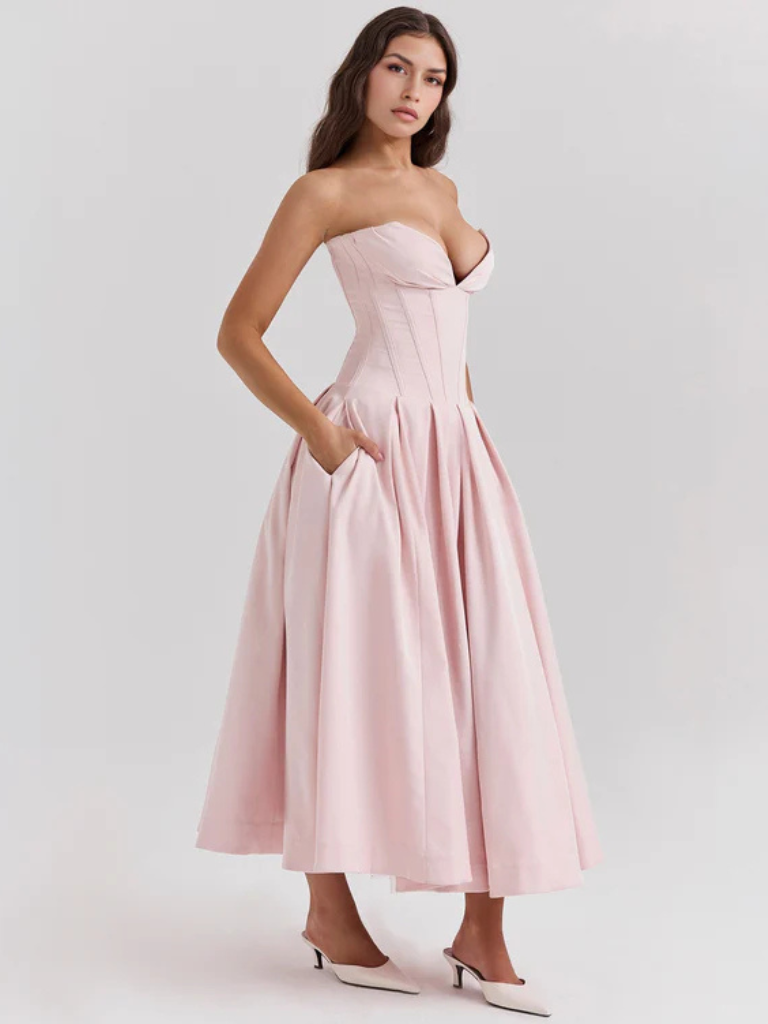THE LA LUMIÈRE MIDIKLEID DRESS