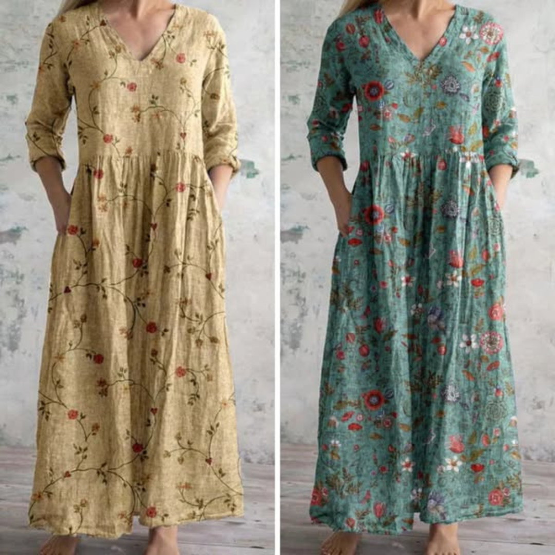 Carmina - Elegant floral dress