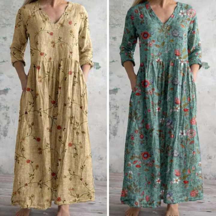 Carmina - Elegant floral dress