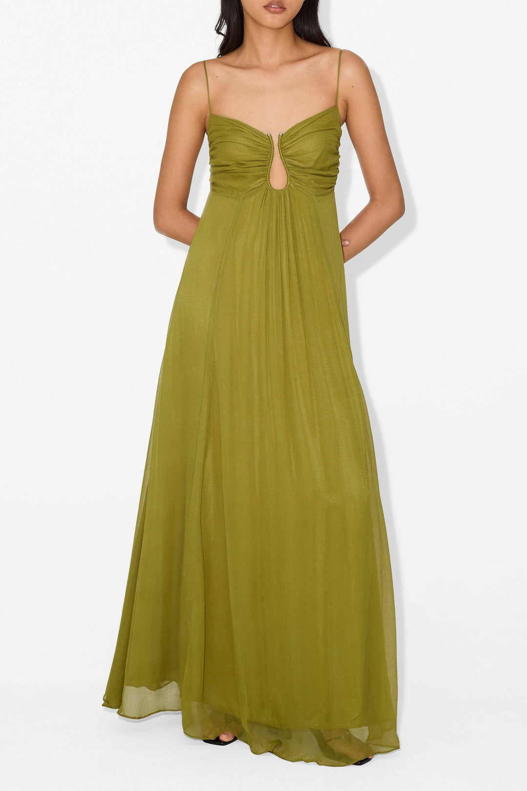 Eden™ Oval Neck Maxi Dress