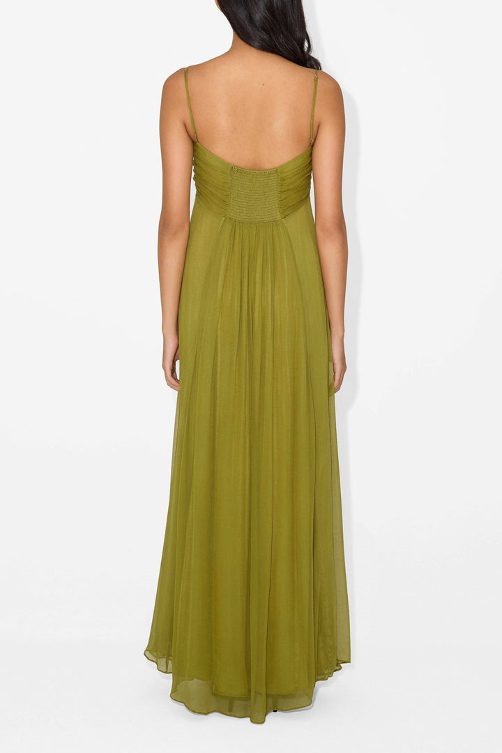Eden™ Oval Neck Maxi Dress