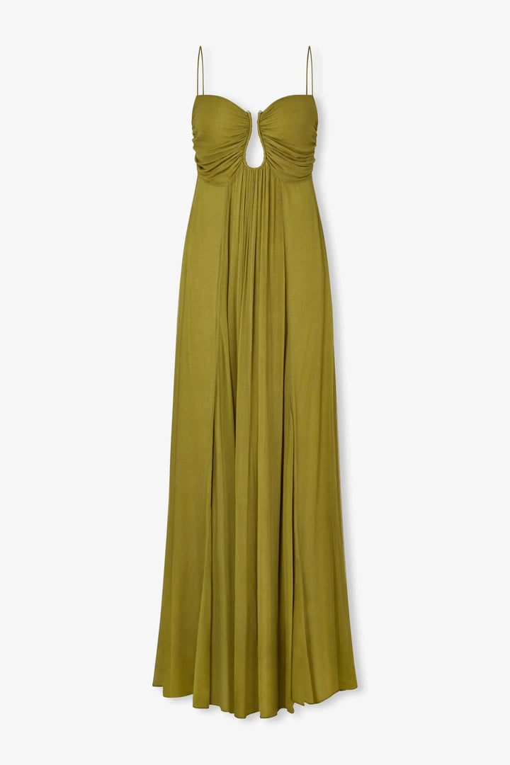 Eden™ Oval Neck Maxi Dress