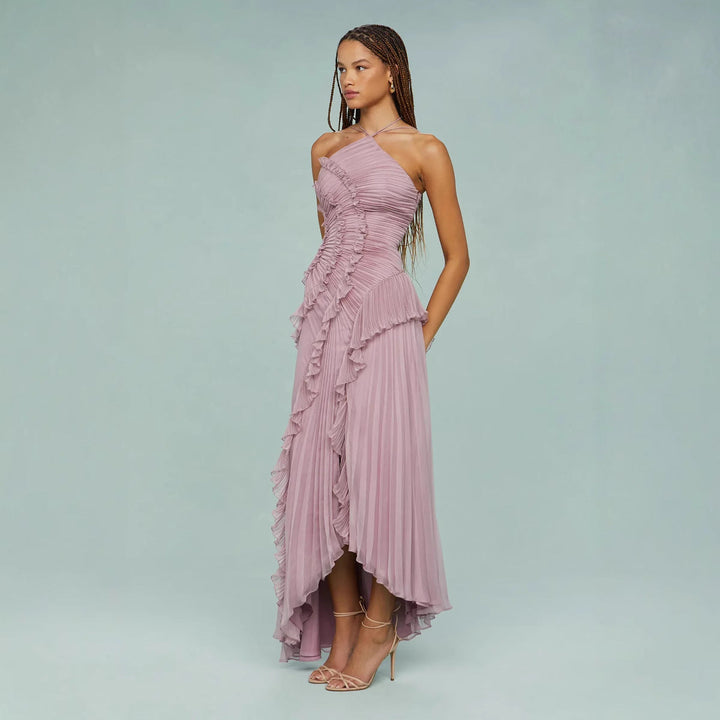 Yumi – Elegant Ruffle Dress