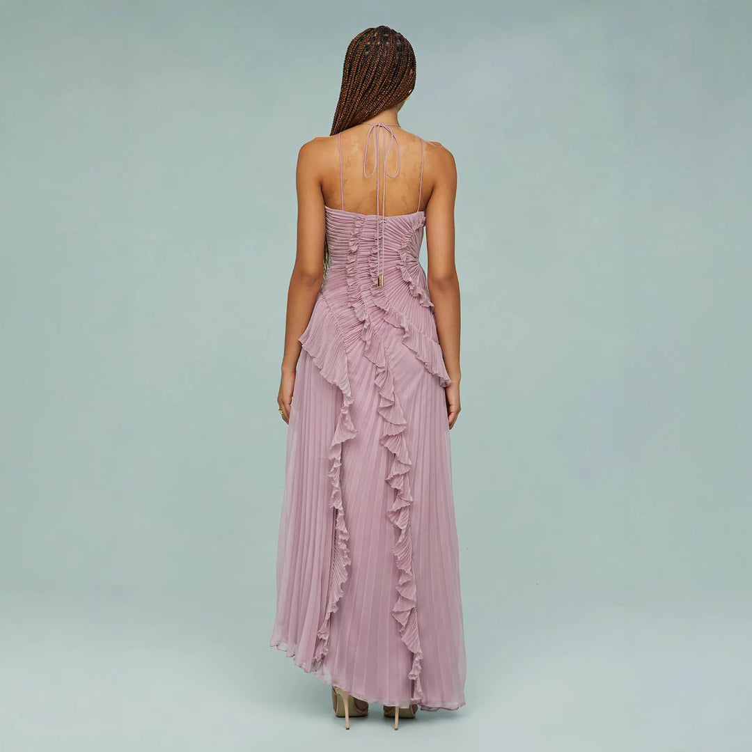 Yumi – Elegant Ruffle Dress