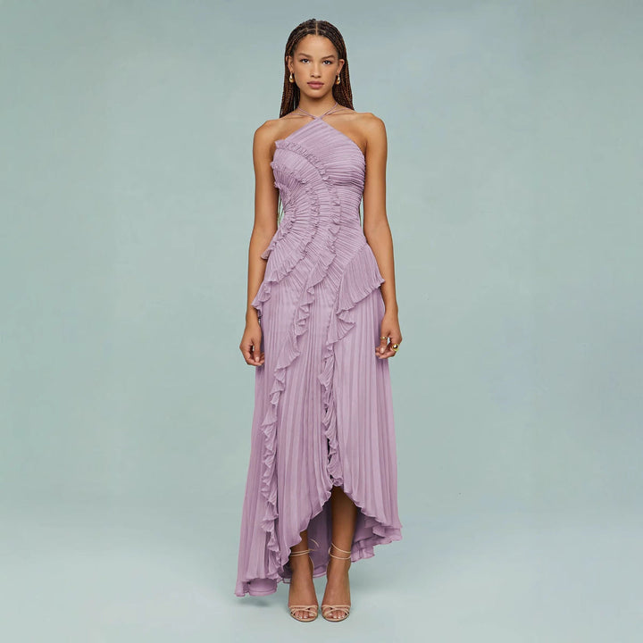 Yumi – Elegant Ruffle Dress