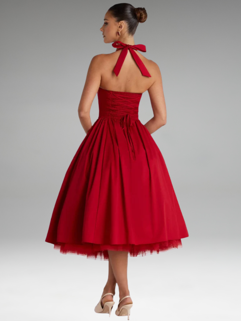 VIVIENNE GRACE MIDIKLEID DRESS