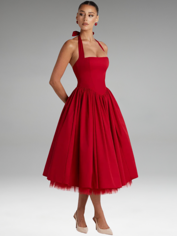 VIVIENNE GRACE MIDIKLEID DRESS