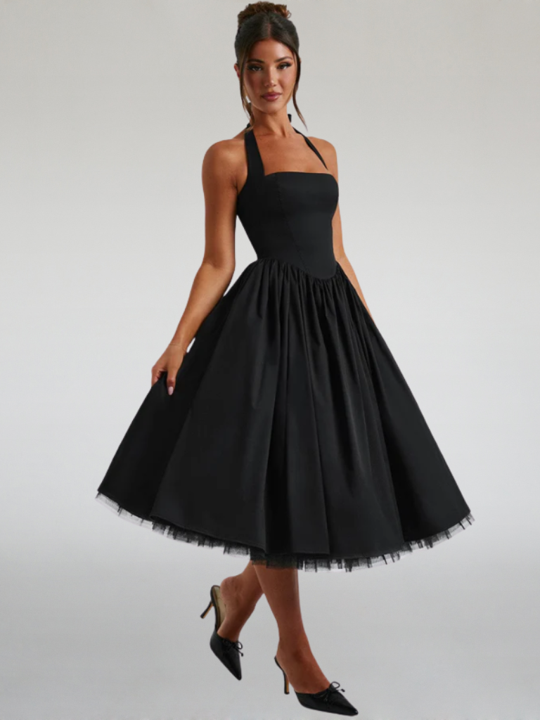 VIVIENNE GRACE MIDIKLEID DRESS