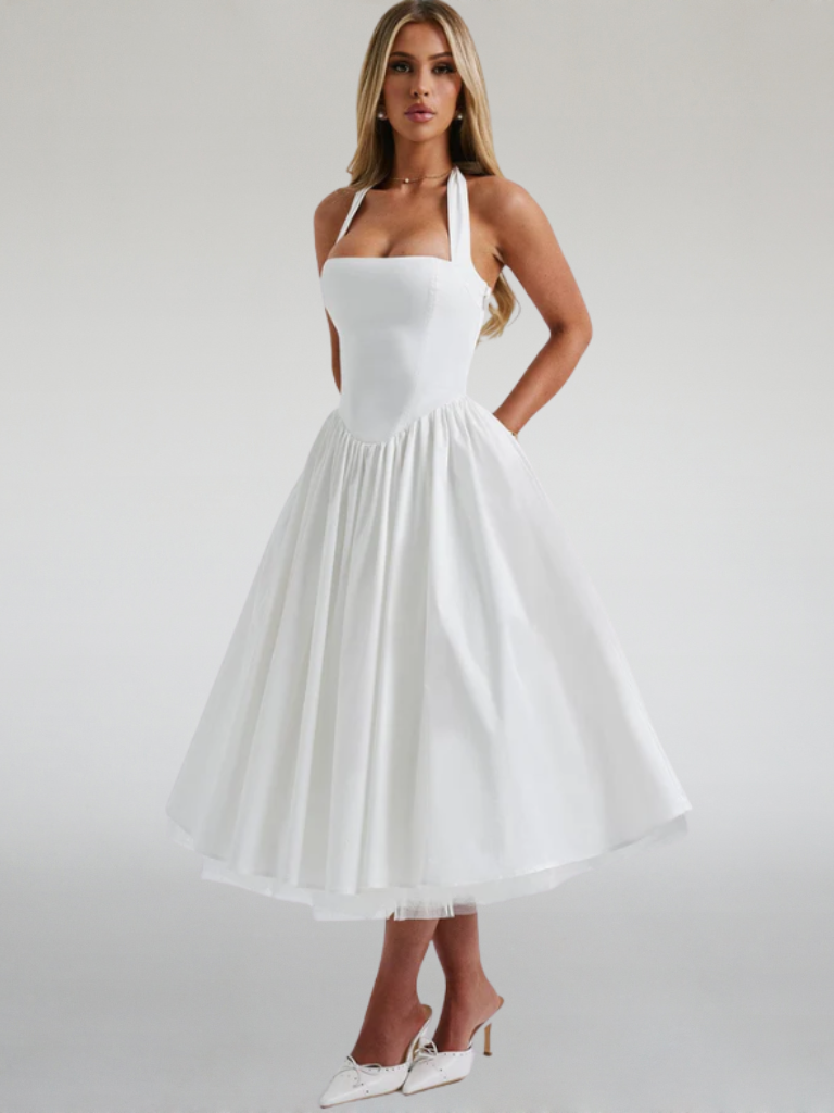 VIVIENNE GRACE MIDIKLEID DRESS