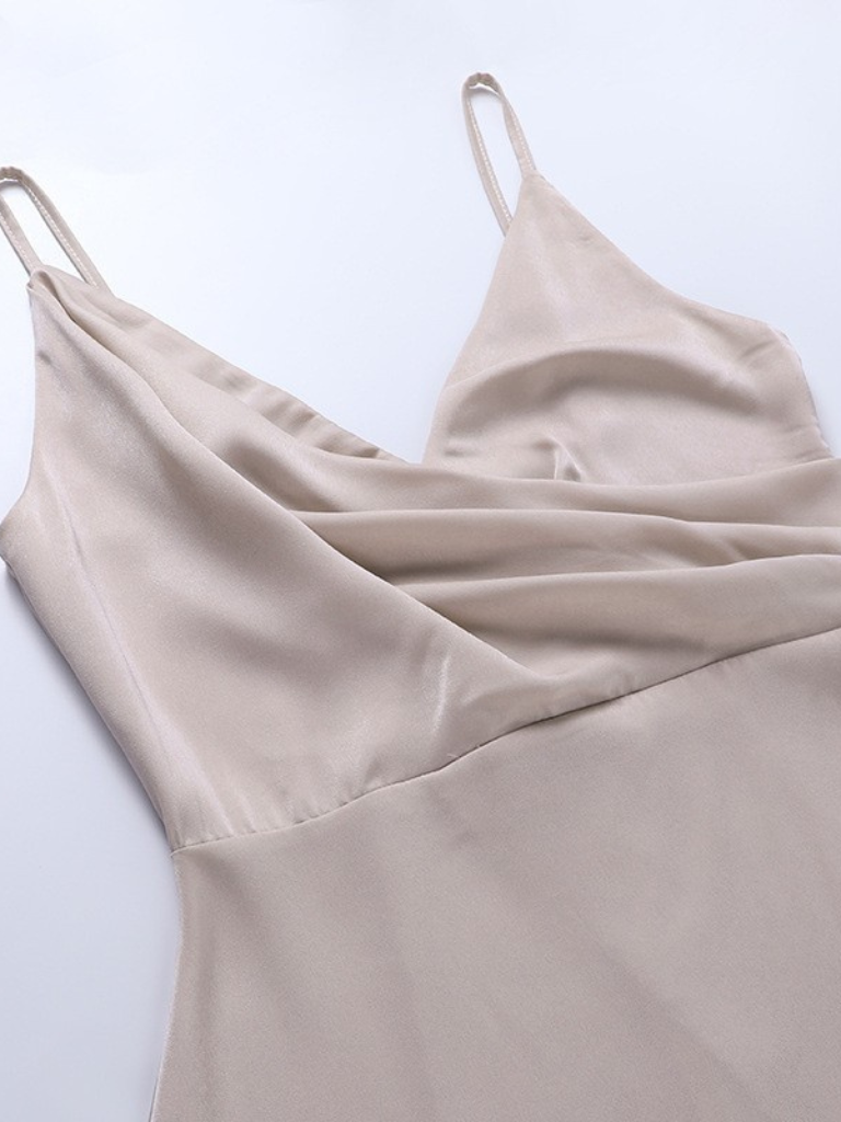 Paulita - Elegant Satin Dress