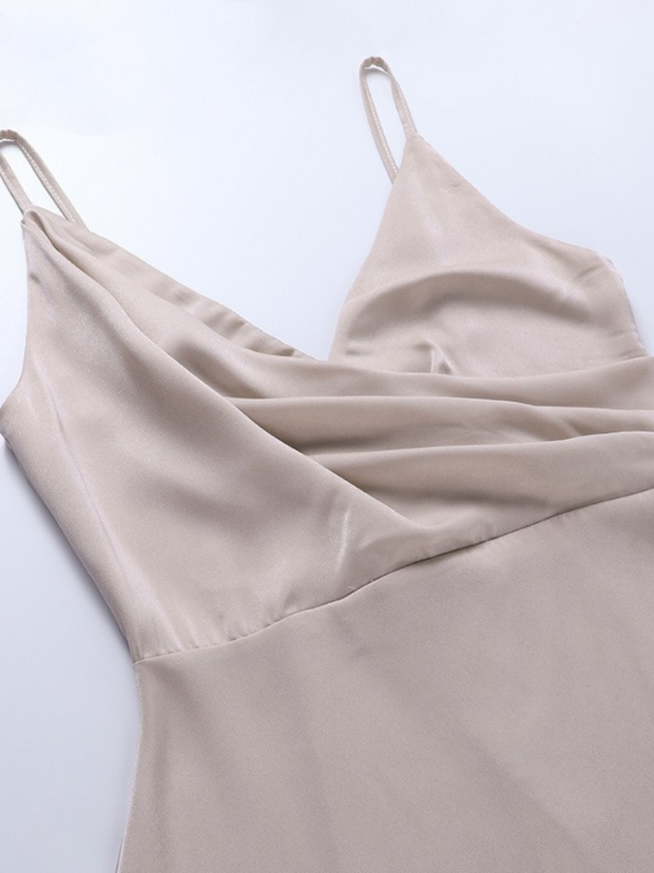 Paulita - Elegant Satin Dress