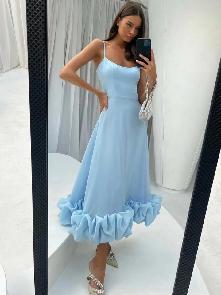 VIVIENNE DRESS WITH FLOORS