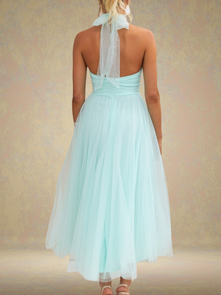 VIOLET VISOR TULLE DRESS