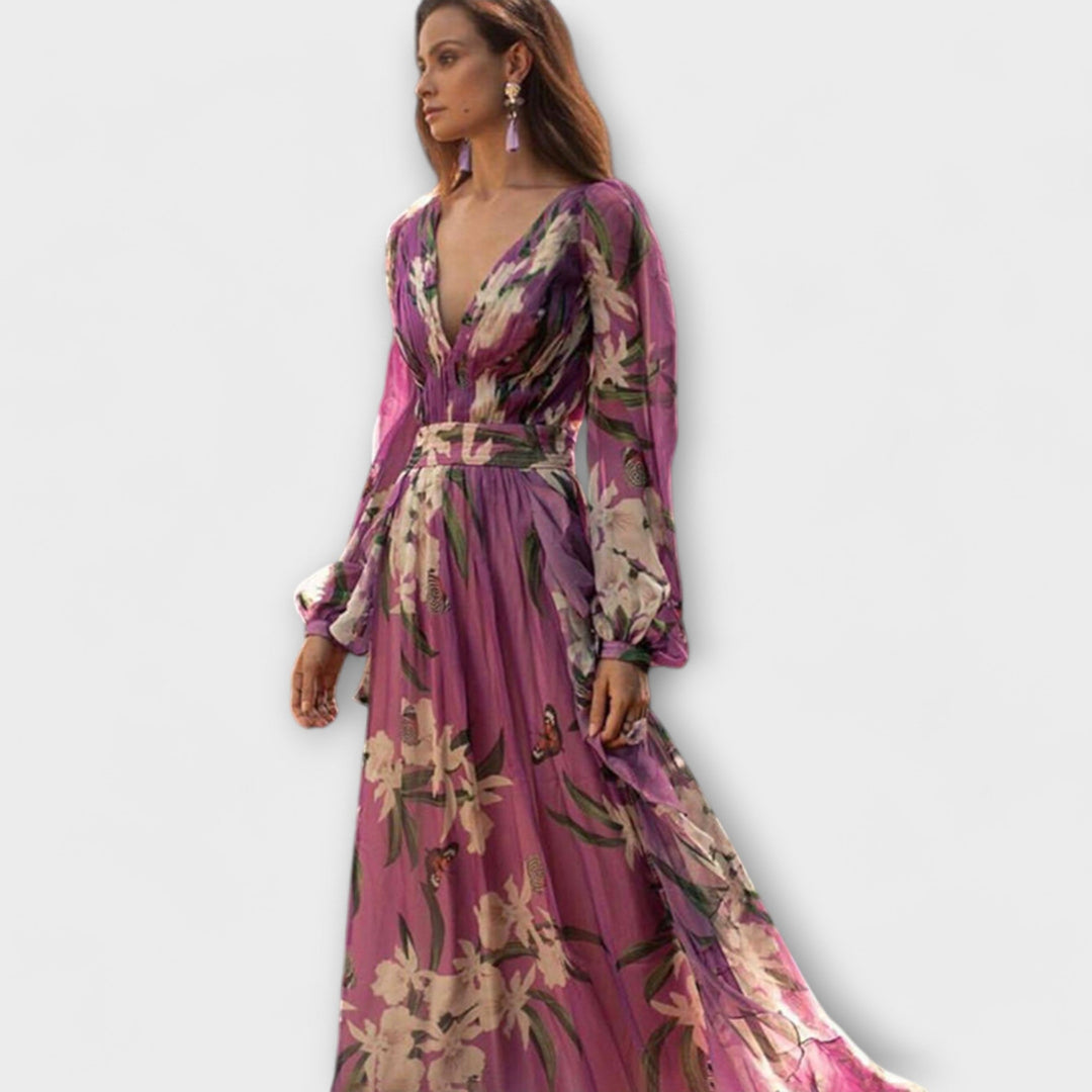 Claudia - High quality elegant maxi dress