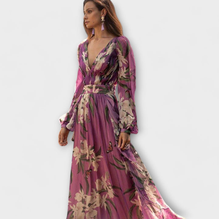 Claudia - High quality elegant maxi dress