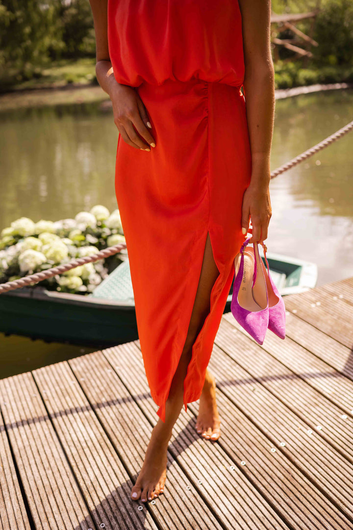 Yasmin – Elegant Midi Dress