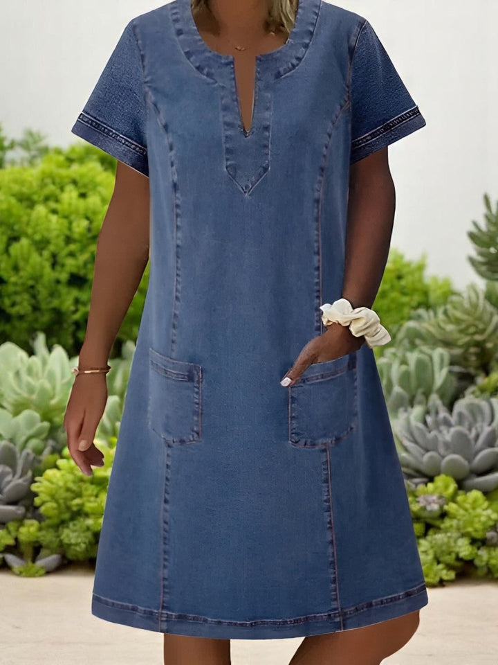 Melissa - Stylish Denim Dress