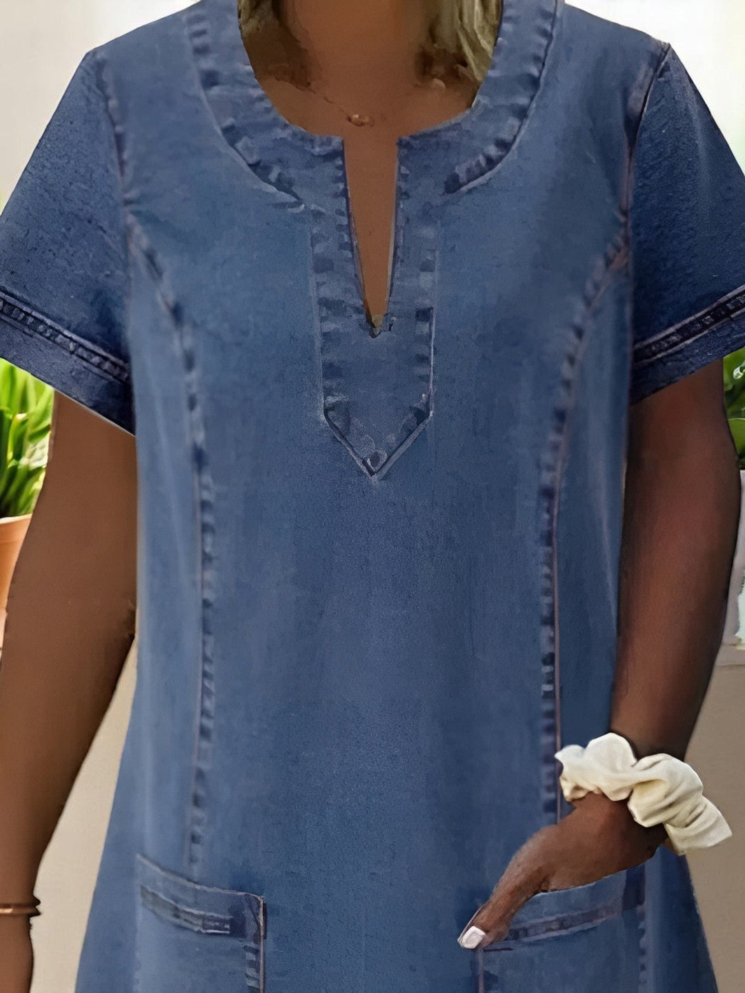 Melissa - Stylish Denim Dress