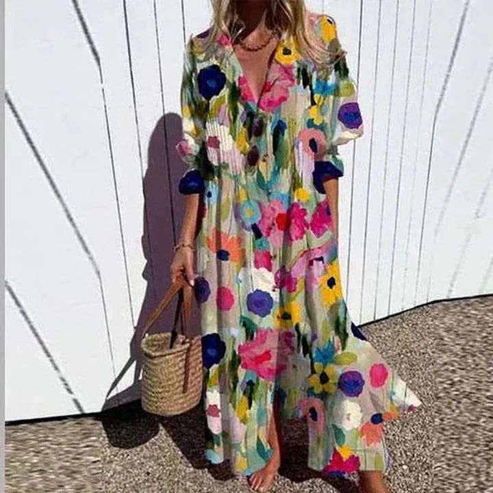 Lily Long Dress | Bloom Boldly